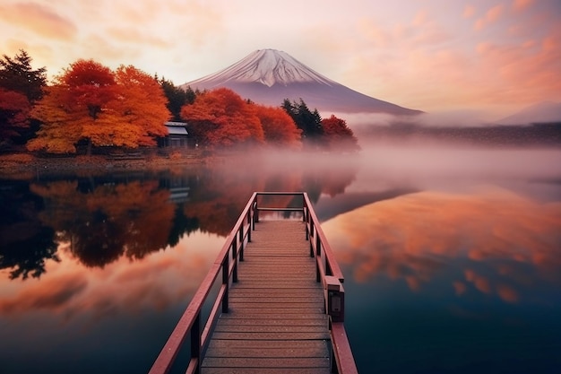 富士山の日の出