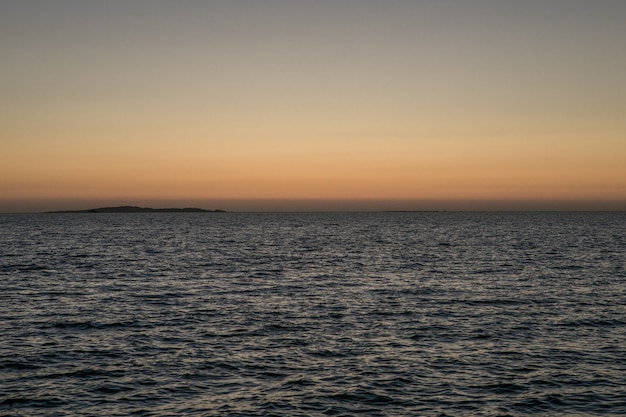 Sunrise panorama over the Red sea