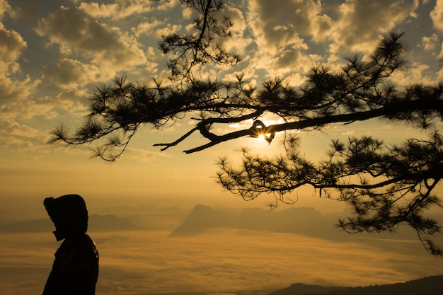 Sunrise at Phukradung National Park, Thailand