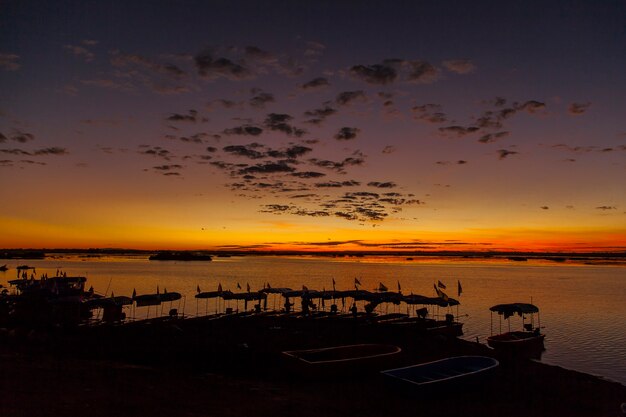 Sunrise of the Red Lotus Sea UdonThani, Thailand