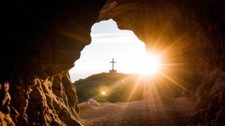 Photo sunrise resurrection