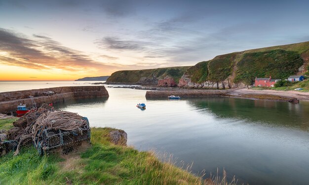 Sunrise on the Scottish Coast