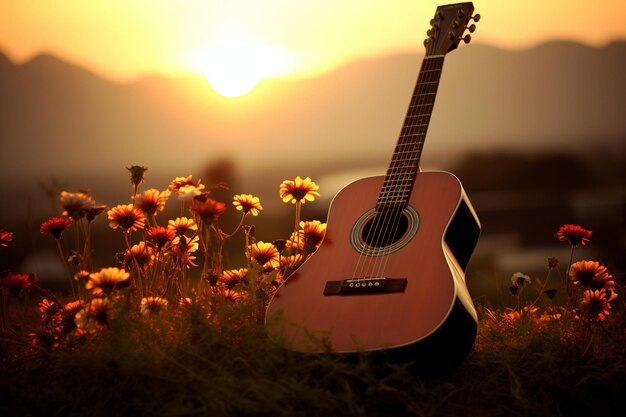 Photo sunrise serenade