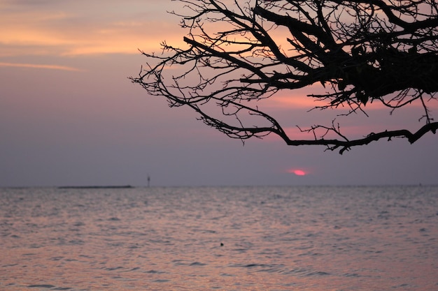 Sunrise in tidung island jakarta indonesia