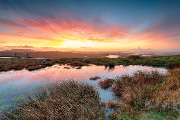 Sunrise over the Western Isles