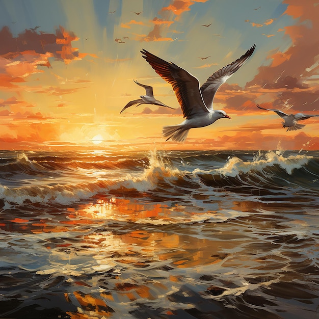 Sunset_at_sea_two_seagulls