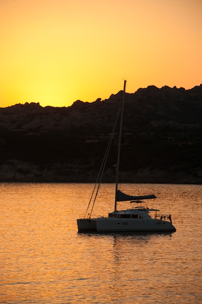 Sunset on Baia Santa Reparata