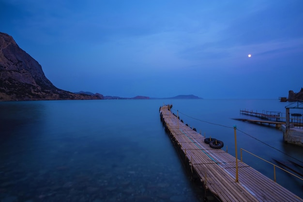 Sunset in the bay of quotNovyi Svetquot