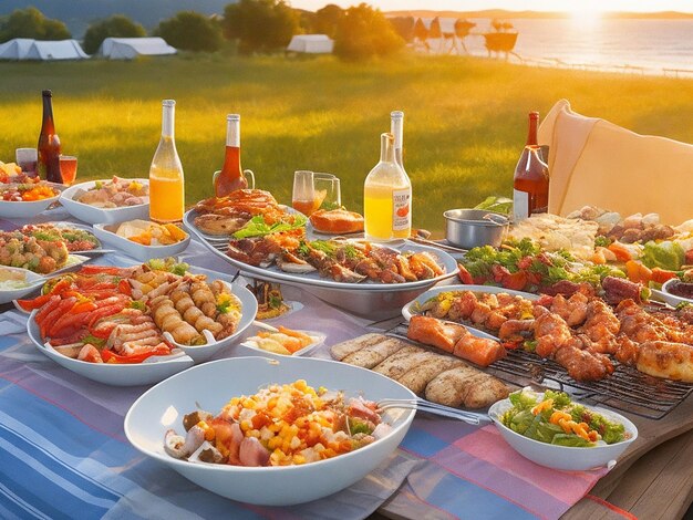 Sunset BBQ Feast