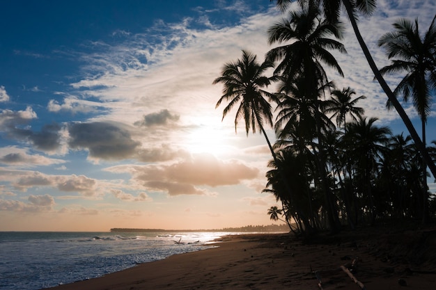 Sunset at the beach