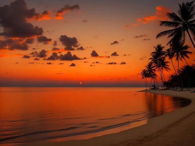 Sunset at the Beach