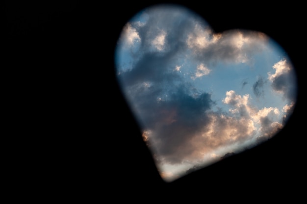 Sunset and clouds