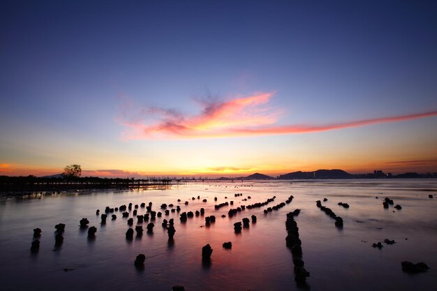 Foto sunset coast