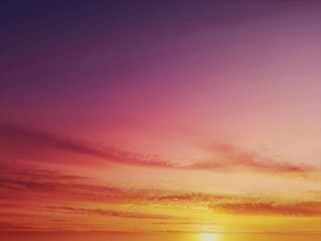 Photo sunset gradient background