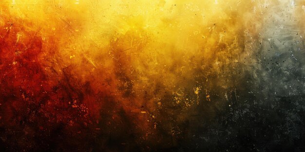 Закат Миража Яркая абстрактная картина в желтом и красном