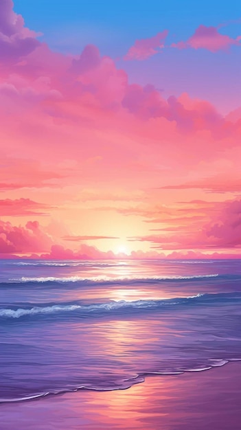 6,309 Soft Pink Ocean Sunset Images, Stock Photos, 3D objects, & Vectors