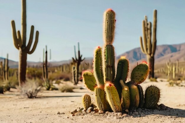 Sunset at Saguaro National Park Arizona