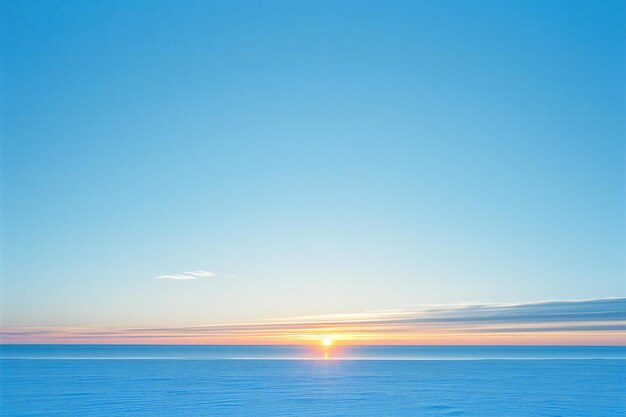 Sunset over the sea Beautiful sunset over the sea Nature composition