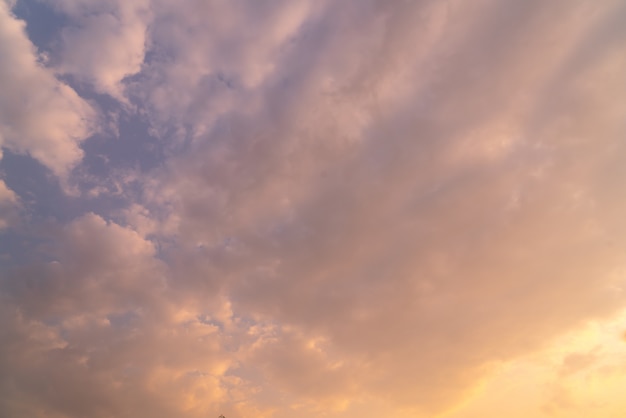 夕焼け空の背景