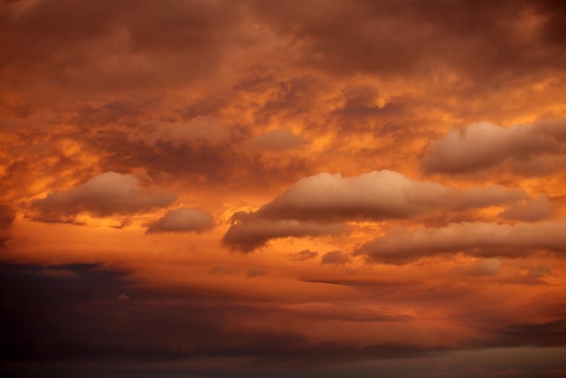 Sunset Sky Cloudscape