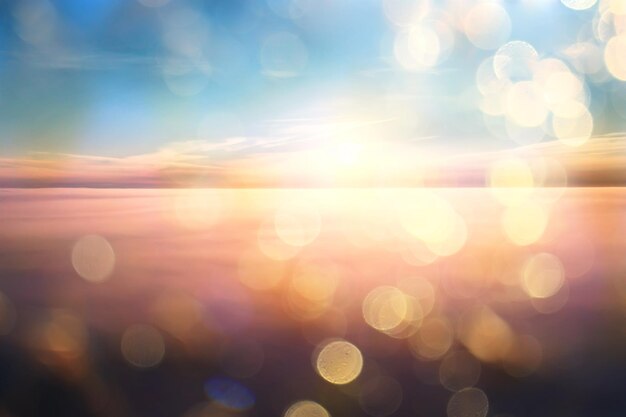 sunset sky gradient abstract sun light nature background