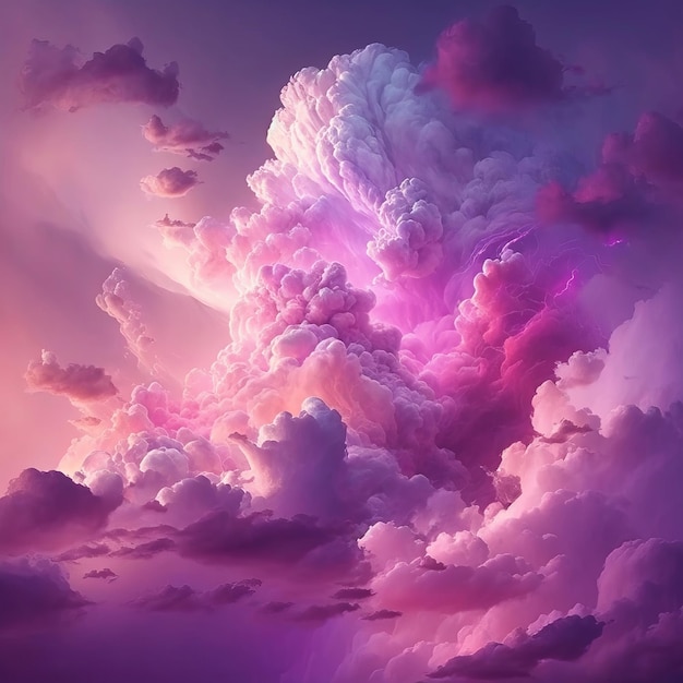 Fake Cloud at Night Sky Time, Copy Space Abstract Background Stock Photo -  Image of puff, fantasy: 213528940