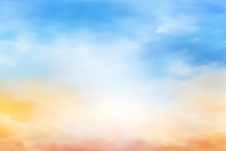 फोटो sunset sky with clouds nature abstract background