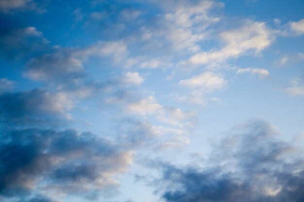 Sunset Sky with Clouds