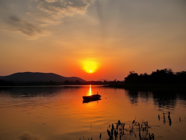 Sunset Sunrise Summer LandscapeBeautiful NatureBlue Sky amazing colorful cloudsNatural Backgrou