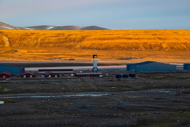 Sunset at Thule Air Base