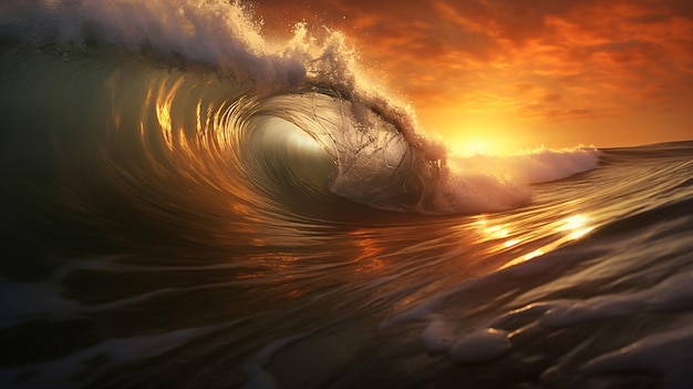 Sunset Wave