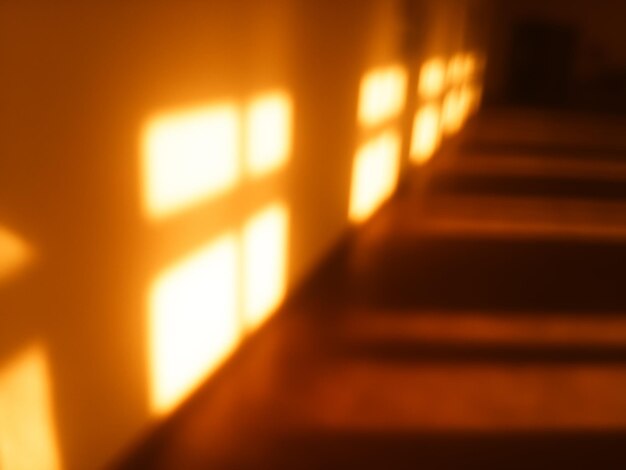 Sunset windows bokeh background hd