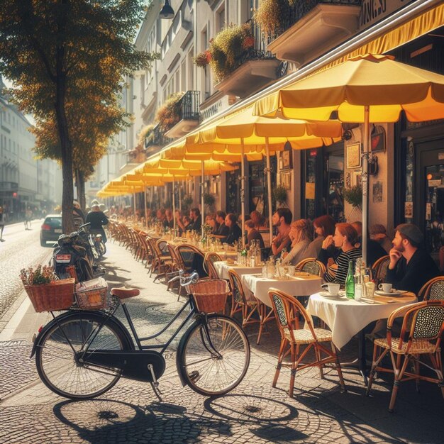 Sunshade in street