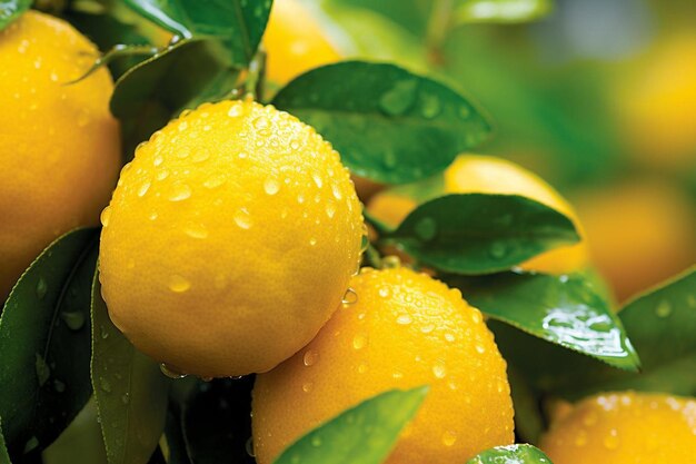 Sunshine Lemon Bright and Vibrant Citrus 최고의 레몬 사진 촬영