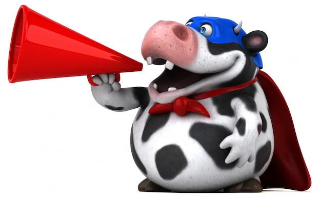 Photo super cow animation