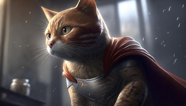 Super Hero Cat