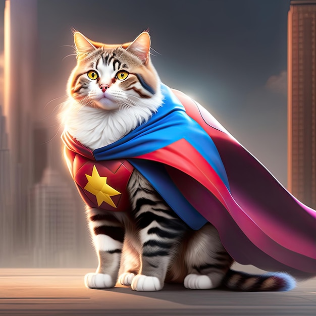 Super Hero Cat