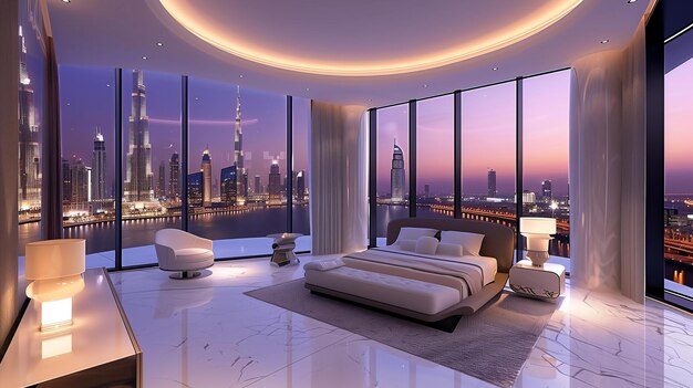 Super Luxury Flat in Dubai with Style Rich and Stunning Overlooking the City