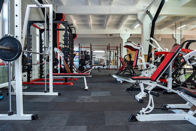 Super popular gym for girls who want to lose weight and choose your training program. Youth gym concept