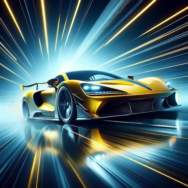 Super racing car wallpaper