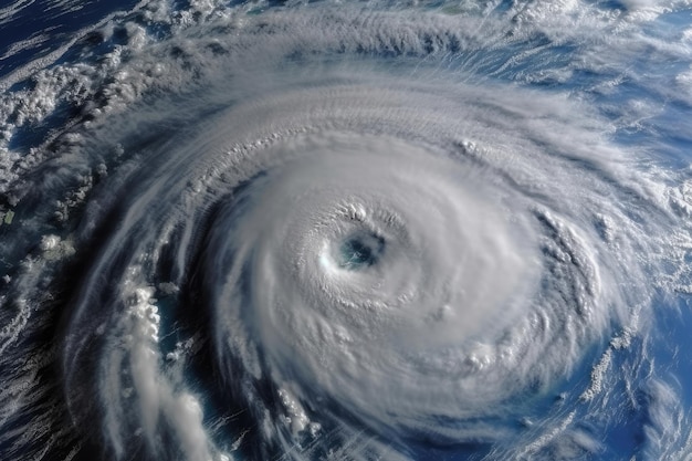 슈퍼 태풍 유투 (Super Typhoon Yutu) 는 위성 사진에서 지구에서 가장 강한 폭풍입니다.