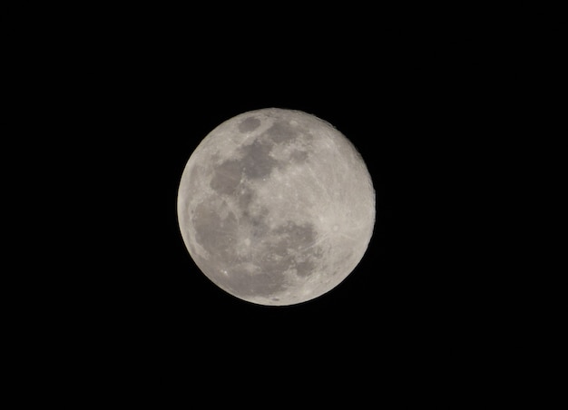 Foto super volle maan vanavond
