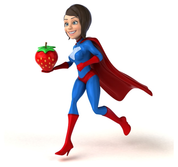 Super woman illustration