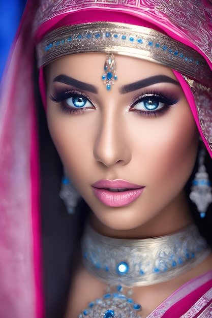 Superb Beautiful Arabic woman