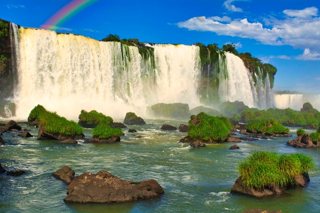 Superb view of iguazu falls