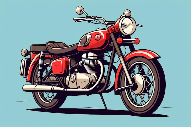 Superbike illustration extravaganza vectorized superbike visions