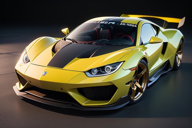 Photo supercars exhibition colorful cool cars hd photography wallpaper background illustration