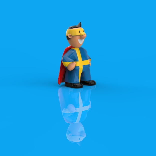 Superhero concept animation