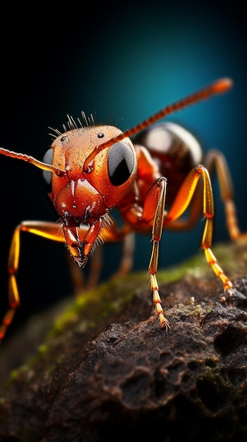 Supermacro the Fire ant