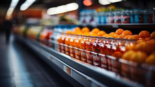 Photo supermarket aisle shelves blurred background background images hd wallpapers background image